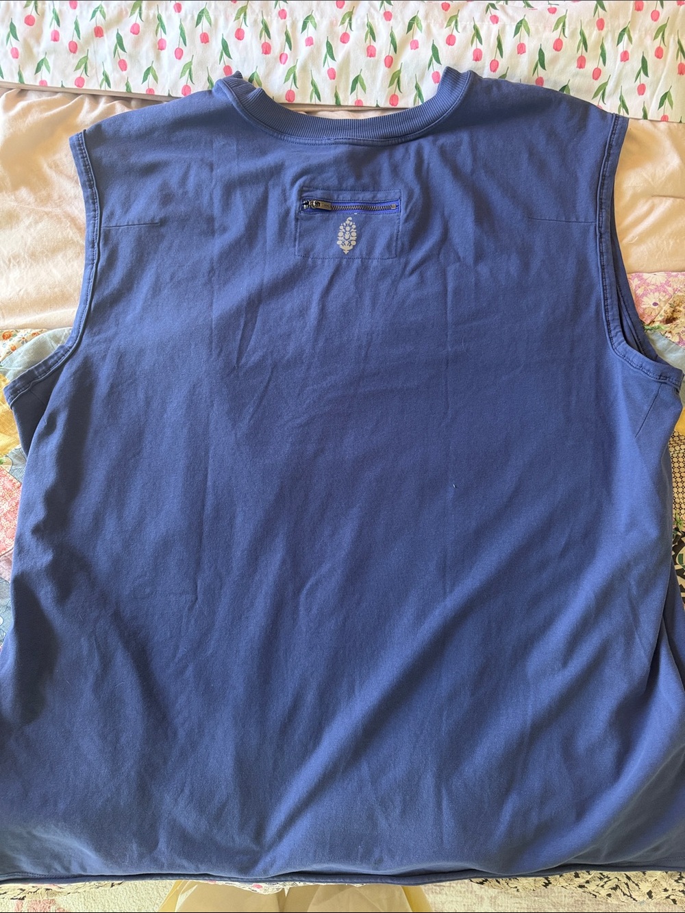 FP Movement by Free People Blue Sleeveless Muscle Tank - Picture 3 of 7
